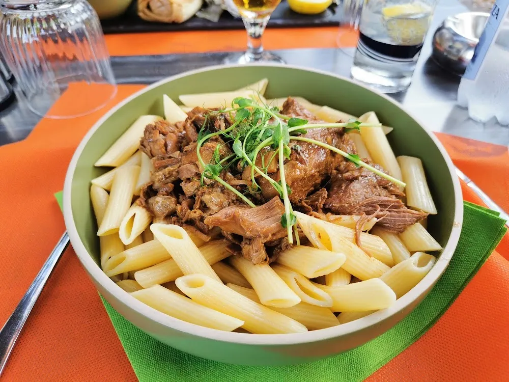 Penne la Des Hauses Super Zartes Fleisch